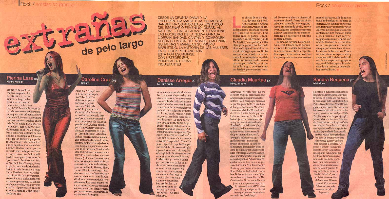 mujeres rockeras peruanas